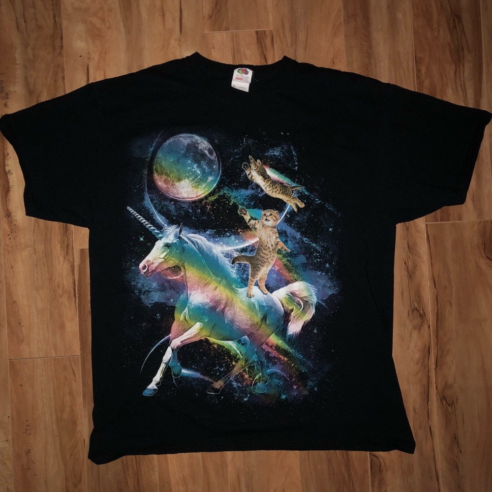 Mystical Kitten & Unicorn Shirt